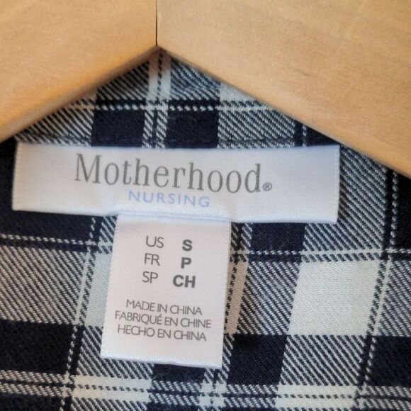 Men's Black and White Plaid Shirt - Picture 2 of 6